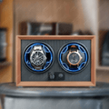 Double remontoir de montre pour montres automatiques