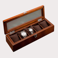 Boite rangement montre en bois