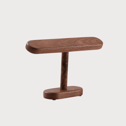 Support d’exposition en bois pour montre et bijoux – Marc Tissier