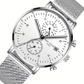 montre homme bracelet acier