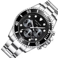 montre homme bracelet acier